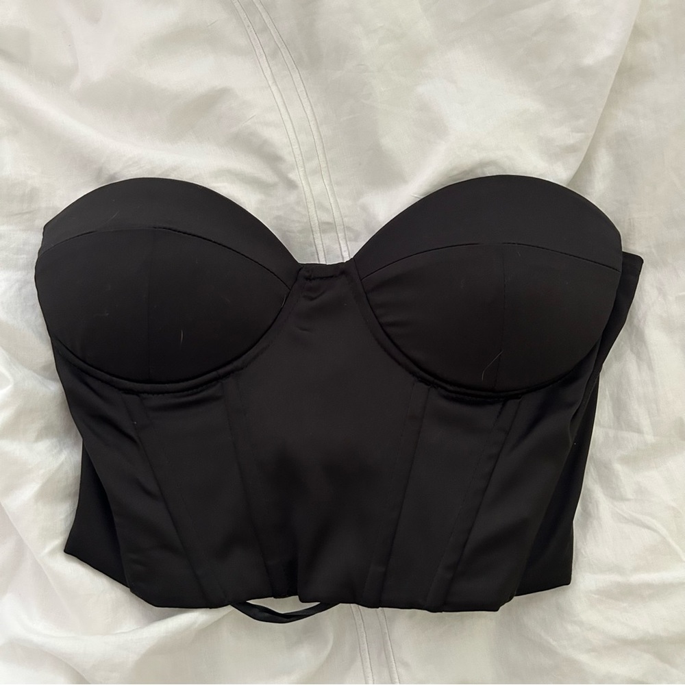 Lace up Bustier Top